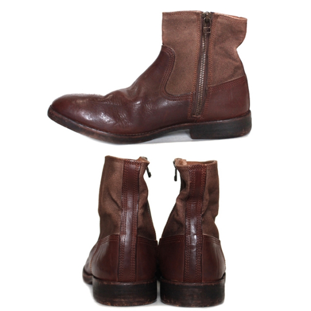 Canvas × Leather Classic Work boots | WHAT'S NEW | KAPITAL