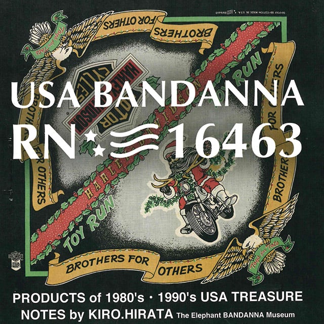 USA BANDANNA RN 16463