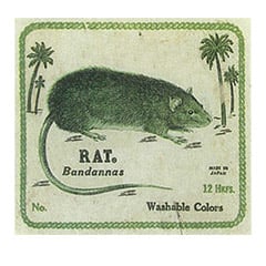 SHOP THE RAT BRAND BANDANNA